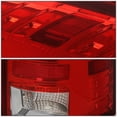 thumbnail image 3 of DNA MOTORING TL-DRAM09-LED-CH-RD LED Tail Light Assembly Driver & Passenger Side [Compatible with 09-17 Dodge Ram 1500 2500 3500], 3 of 4