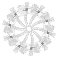 thumbnail image 1 of unbranded 10Ud Clips Reutilizables Transparentes Para Soporte De Enredaderas Y En Exteriores, 1 of 5