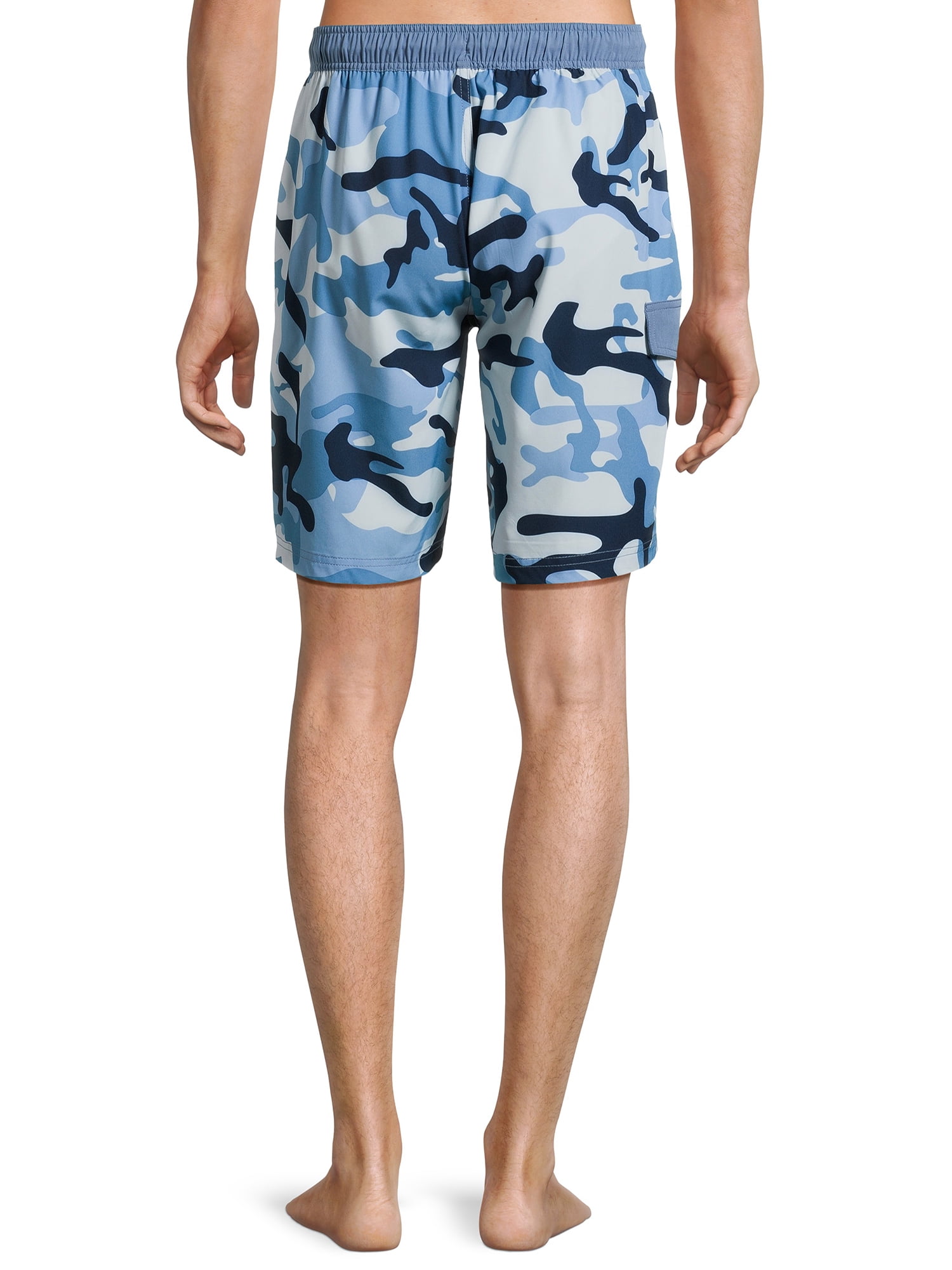 George Men's & Big Men's Cargo E-Board Stretch Trunks 9" Inseam, Sizes S-5XL