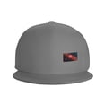 thumbnail image 2 of ZICANCN Abstract Baseball Caps, Trucker Hats for Men And Women, Adjustable Breathable Flat Caps, Gray, 2 of 8