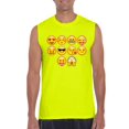 thumbnail image 1 of Mens Emoji Entourage Ultra Cotton Sleeveless T-Shirt, 1 of 5
