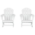 thumbnail image 4 of Polytrends  Laguna Hdpe All Weather Outdoor Patio Rocking Chair (Set of 2) White, 4 of 5