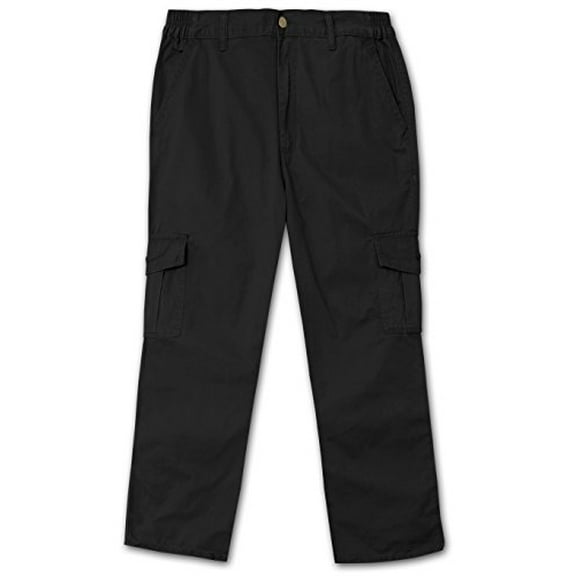 Full Blue Side Elastic Big and Tall Cargo Pant ( 36W x 36L)