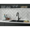 thumbnail image 2 of Delta 9913-BL-DST Metal Black 14, 11, 1-1/4 Bar Faucets 1 Piece 1 Pack, 2 of 2