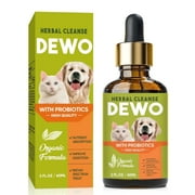 Dewormer for Dogs & Cats, Effective Against Tapeworms Hookworms Roundworms Whipworms,Natural Worm Treatment for Kitten & Puppy