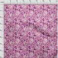 thumbnail image 4 of oneOone Viscose Chiffon Light Pink Fabric Abstracts Sewing Fabric By The Yard Printed Diy Clothing Sewing Supplies 42 Inch Wide, 4 of 5