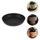thumbnail image 3 of 10 bandejas redondas de plástico para macetas, ideales para plantas y jardines interiores y balcones., 3 of 7