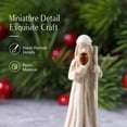 thumbnail image 5 of Moocorvic Nativity Scene Mini Shepherd Figurine, Hand-Painted Family Christmas Tabletop Decor, Religious Holiday Gift,1PC, 5 of 7