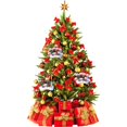 thumbnail image 4 of Nombre Escrito A Mano Deseos Adornos De Muñeco De Nieve Árbol De Navidad Colgante Colgante Decoración De Navidad Decoraciones De Navidad Kearding HA043596-07, 4 of 6