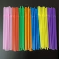 thumbnail image 2 of Namzi 200Pcs Of Disposable Plastic With Extended Bendable Juice Drink Milk Tea Straw-Green, 2 of 4