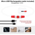 thumbnail image 4 of Light Up Dog Collars, Single-Color USB Rechargeable LED Dog Collar 1 Count, TPU Cuttable Size Glow Collar for Dogs, Dog Collar Light, Please Do Not Use Fast Charging, 4 of 6