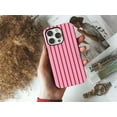 thumbnail image 2 of Pink & Red Striped Tough Phone Case – Retro Vertical Stripe, Bold Vibrant Gift Cover for iPhone 17/16/15/14 Pro Max, Samsung Galaxy S25/S24/S36, 2 of 4