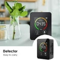thumbnail image 4 of CO2 Detector Portable Gas Concentration Detection Air Temperature Humidity Equipment Sensor Accurate Digital Display Detector, 4 of 6