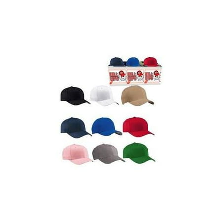 DDI 1184054 Ball Caps- Plain Styles Case Of 144