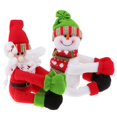 thumbnail image 3 of Cubierta de la botella de vino Zulema Decoración de Navidad Muñeco de nieve, 3 of 8