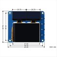 thumbnail image 2 of Pantalla LCD de 2 Pulgadas con Módulo de Pantalla OLED de 0,96 Pulgadas, Kit HAT para Placa de Expansión RPi para Zero 2 W 3 Modelo B 4 5, 2 of 5