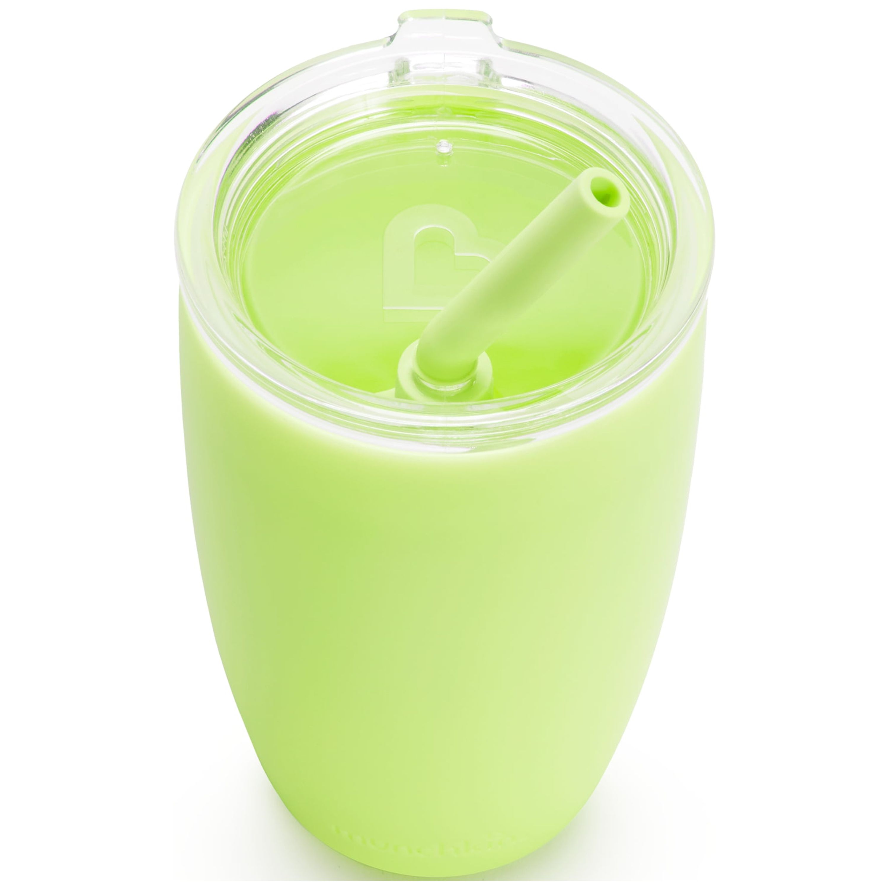 Munchkin Simple Clean Straw Tumbler Sippy Cup, 10 oz, Green photo 3