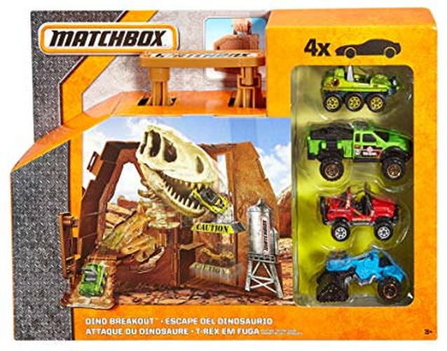 matchbox dinosaur car track