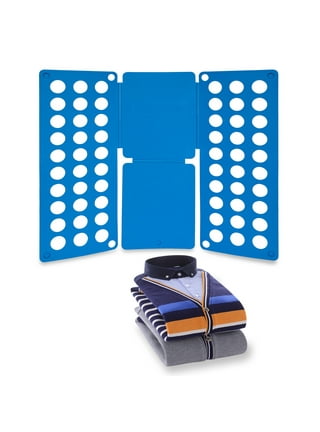 Clothes Folder - T-shirt Folding Board Dress Pants Towels T-shirt Folder /  Laundry Folder Board Organizer Easy and Fast for Kid and Adult to Fold  Clothes : : Home & Kitchen