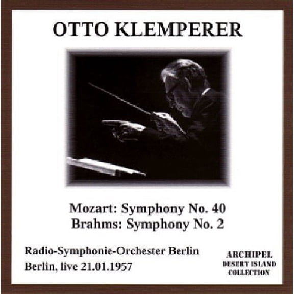 Otto Klemperer - Symphony 40 & 2 - Music & Performance - CD