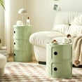 thumbnail image 5 of Small Bedside Table, Round Small Bedside Table With Storage Space, Simple Small Furniture Cabinet For Living Room, Couch,bedroom, 5 of 5