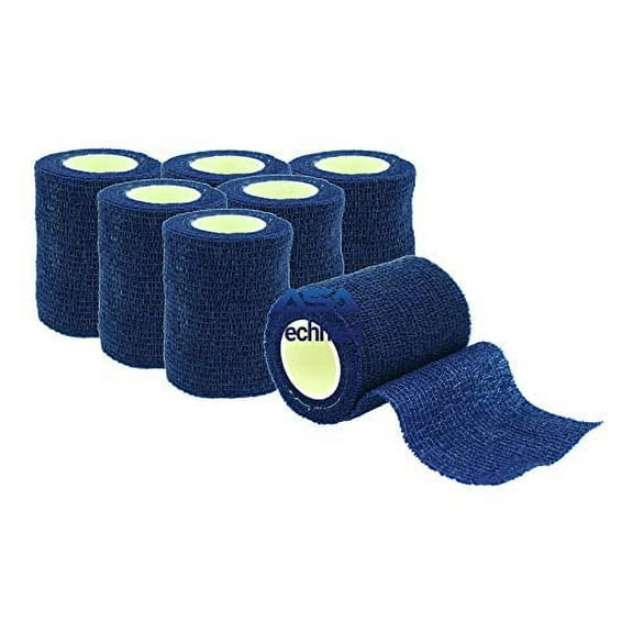 ASA TECHMED Self Adhesive Bandage 3" x 5 yards, 6 pack Purple