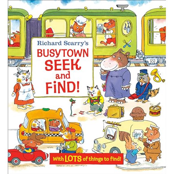 Pre-Owned: Richard Scarry's Busytown Seek and Find! (Paperback, 9780593177457, 0593177452)