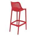 thumbnail image 2 of Compamia Air Tabouret de Bar de Patio à - Ensemble de 1, Rouge, 2 of 7