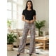 thumbnail image 5 of PANTALONES RELAJADOS PARA MUJER DE DISEÑO UNICO WIDE LEGS DE CINTURA ALTA, 5 of 9