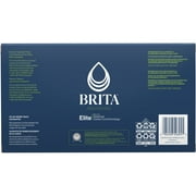 Brita Large 10 Cup Water Filter Pitcher with 1 Brita Elite Filter, Made Without BPA, Huron, White