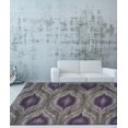 thumbnail image 4 of Dalyn Modern Greys Area Rug MG4441PL10X13 Mg4441 Plum Teardrop Oval 9' 6" x 13' 2" Rectangle, 4 of 4