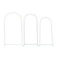 thumbnail image 3 of 3Pcs Metal Stand Wedding Arch Backdrop Stand For Ceremony Party Yard Venue Decor, 3 of 16
