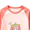 thumbnail image 4 of ZOYOEN Toddler Girls Outfits Set- Long Sleeve Casual Soft Cotton Cute T Shirts and Pants Kids Fall Winter Clothes Pink Size 5 T, 4 of 6