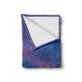 thumbnail image 2 of Nautical Soft Flannel Fleece Throw Blanket, Surreal Sky with Water Surface and Crescent Moon Fantasy Colors Scenery Image, Cozy Plush for Indoor and Outdoor Use, 70" x 90", Purple Pink, by Ambesonne, 2 of 6