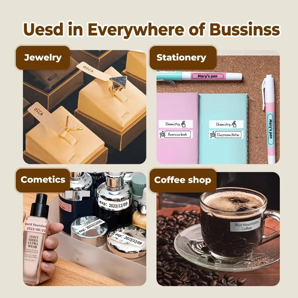 Q30 Label Printer Mini Printer Pocket Thermal Label Maker Wireless Sticker Pocket Portable Printer ,Fast-Drying Ink with Crisp Output