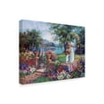 thumbnail image 2 of Trademark Fine Art 'Lakeside Morning' Canvas Art by Barbara Mock, 2 of 3