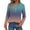 Bleu Ciel, variante sur T-Shirt à Manches Longues pour Femmes Liquidation Femmes Chemises Mixtes Femmes Mode Décontractée Hauts à Boutons à Manches Longues Chemises Blouses Hauts