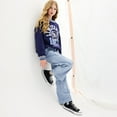thumbnail image 4 of Girls 7-16 Limited Too Wide Leg Cargo Pant Color: Black Size: 10, 4 of 4