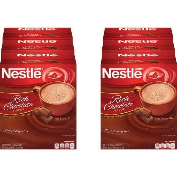 Nestle S.A NES25485CT 0.17 oz Nestle Rich Hot Chocolate Packets