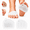 White, variant on Toe Separators, Silicone Toe Spacers with Forefoot Cushion, 1 Pair