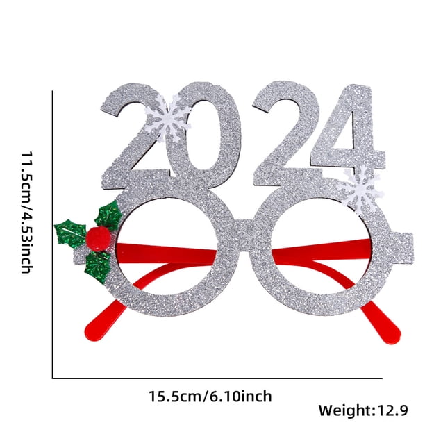 Dibujos animados lindo árbol de Navidad Santa Claus Elk muñeco de nieve cristal fiesta de Navidad decoraciones para niños promoción suministros para fiestas al por mayor