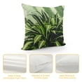 thumbnail image 4 of Creowell  Lawn and Garden Print Throw Pillow Cover Square Soft Cushion Cover Throw Pillow Case for Home Decor Living Room Bed Couch Car, 4 of 5
