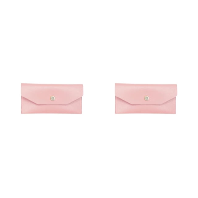 Qarigey Cartera de cuero PU para mujer, monedero de Color sólido de repuesto Rectangular con botón a presión, estilo sencillo y elegante, Type1 NO1
