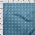thumbnail image 3 of oneOone Tissu Polyester Spandex Bleu Moyen Matériau de Robe Rétro Tissu Imprimé au Mètre 56 Pouces de Large, 3 of 5
