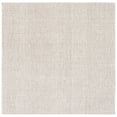 thumbnail image 2 of Safavieh Abstract Delia Distressed Wool Area Rug, Ivory/Gray, 10' x 10' Square, 2 of 13