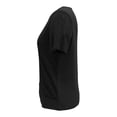 thumbnail image 2 of Blusa George para Mujer Tejida con Mesh en Ruedo, Manga Corta Negro Talla CH, 2 of 4