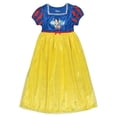 thumbnail image 1 of Camisón Disney Princess Fantasy para niñas, precioso vestido de color blanco como la nieve, 1 of 6
