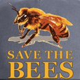 thumbnail image 2 of CafePress - Save The Bees Cap - Adjustable 100% Brushed Unisex Casual Cotton Baseball Cap, Beige, 1, 2 of 2