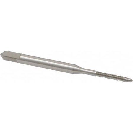 Hertel M2x0.40 Metric Coarse D3 2 Flute HSS Spiral Point Tap Plug Chamfer Right Hand Thread 1-3/4 OAL 6H Class of Fit