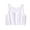 White, variant on Womens Bras,Women's Chest Binder, Flat Chest Compression Top, 1-Pack, Breathable Chest Shaper for Daily Wear and Sports Light Gray XL